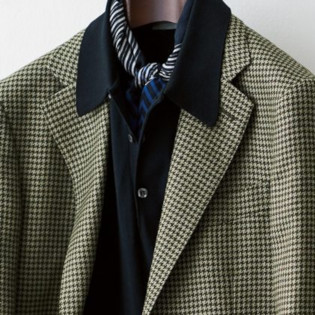 休日の柄ジャケットを大人っぽくまとめるには？【1分で出来るスーツのお洒落】