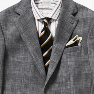 スーツ・シャツ・ネクタイ全部柄。上手く合わせるコツは？【1分で出来るスーツのお洒落】