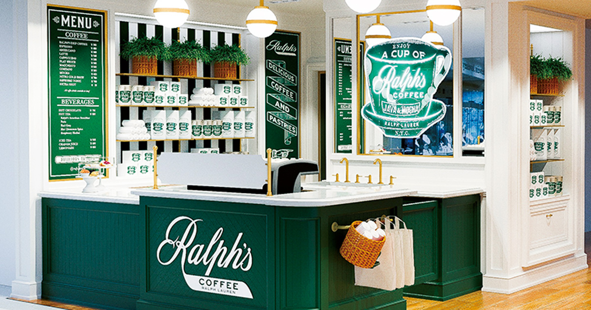 ラルフズ コーヒーも飲める「ポロ ラルフ ローレン ニュウマン横浜」【ひと言ニュース】 MEN'S EX ONLINE