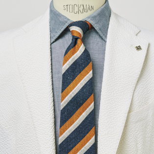 夏のパーティや会食、どんな装いが最適？【1分で出来るスーツのお洒落】