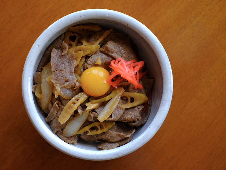 <p>究極の牛丼</p>
