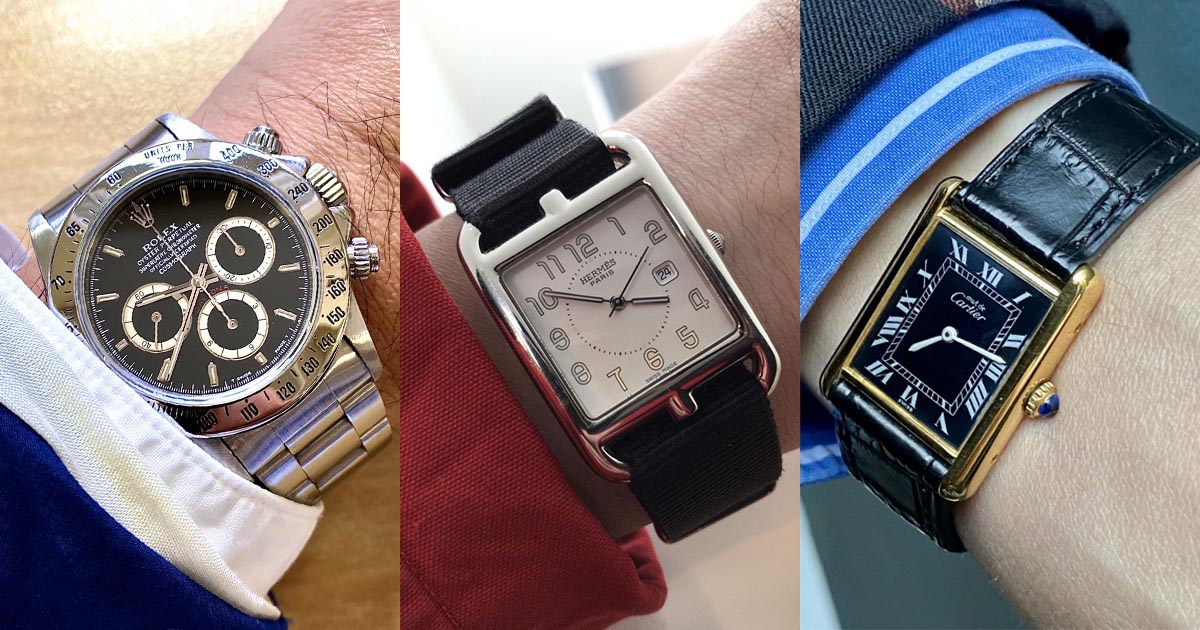 愛用時計は何ですか？」トゥモローランドの皆さんの腕元をチェック