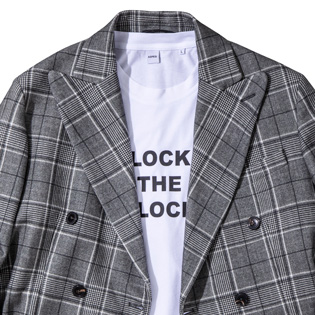 やんちゃに見えない、ロゴTシャツの着こなし方【1分で出来る胸元お洒落】