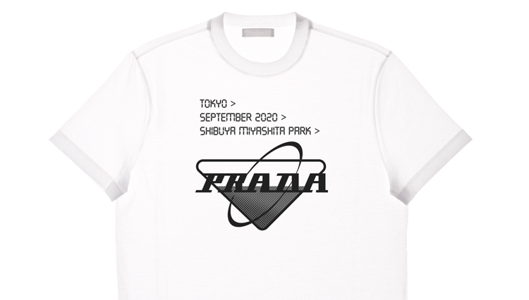 プラダの新コンセプトショップ限定のスタイリッシュなTシャツ【ひと言ニュース】