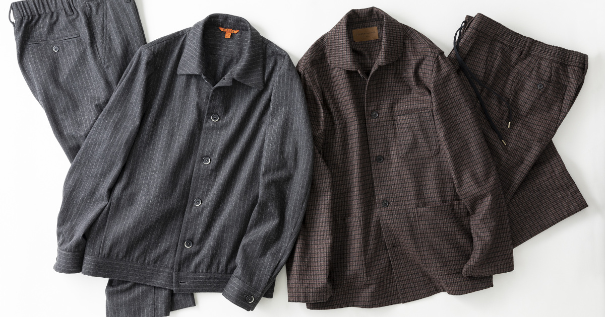 週末スタイルを大人に格上げする カジュアルセットアップ 着こなし実例6 Men S Ex Online