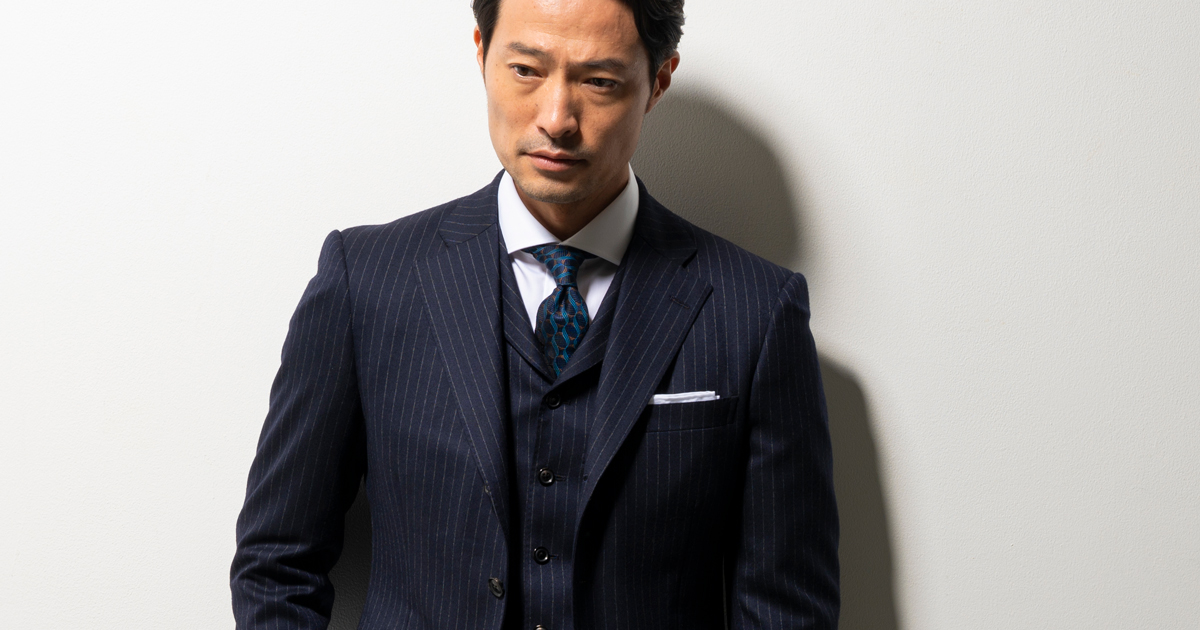 英国調を巧みに取り入れた「京都ビスポーク」のスーツは安心感が