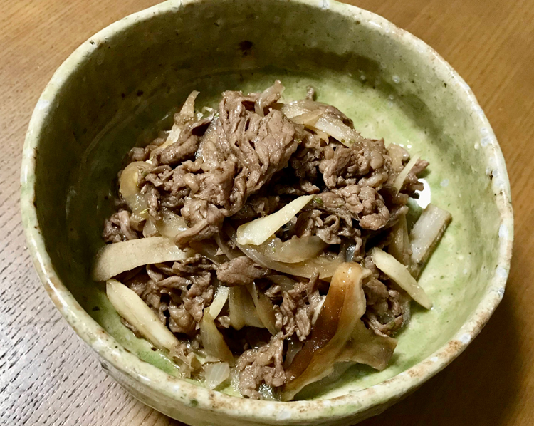 牛肉の時雨煮