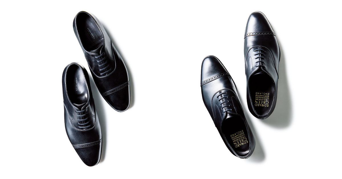 ジョンロブ」「エドワード グリーン」英国靴2大クォーターブローグの