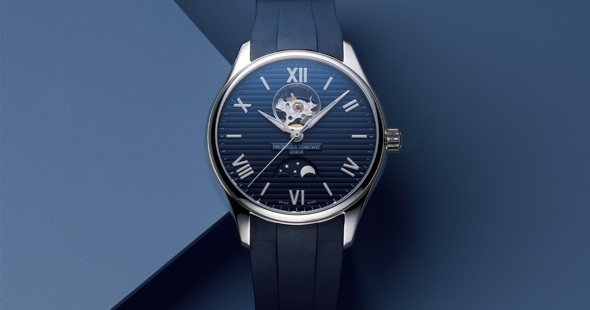 限定特価【新品未使用】フレデリック・コンスタント「ハートビート ムーンフェイズ」 フレデリック・コンスタント「クラシック ハートビート ムーン