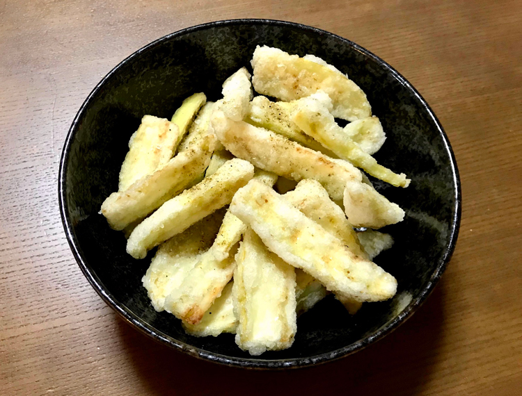 茄子の唐揚げ