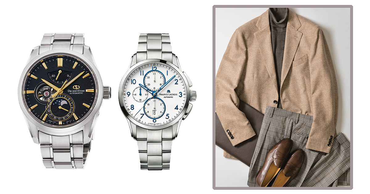 ジャケパン通勤に映えるアンダー30万円の本格時計2モデルとは Men S Ex Online