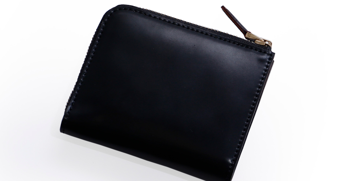 ホーウィン社のシェルコードバン製ミニ財布がガンゾ六本木店で限定発売