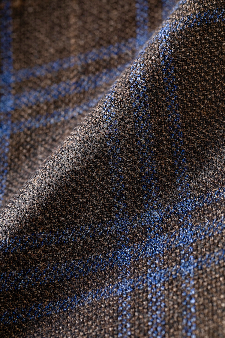 <p>One of Brioni’s luxurious fabrics, selected from an extensive archive.</p>
