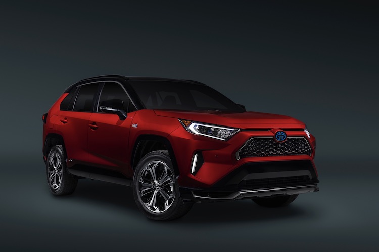 <p>2019年のロサンゼルスオートショーにて発表されたトヨタ RAV4のプラグインハイブリッドモデル、Prime（米国車名）。</p>
