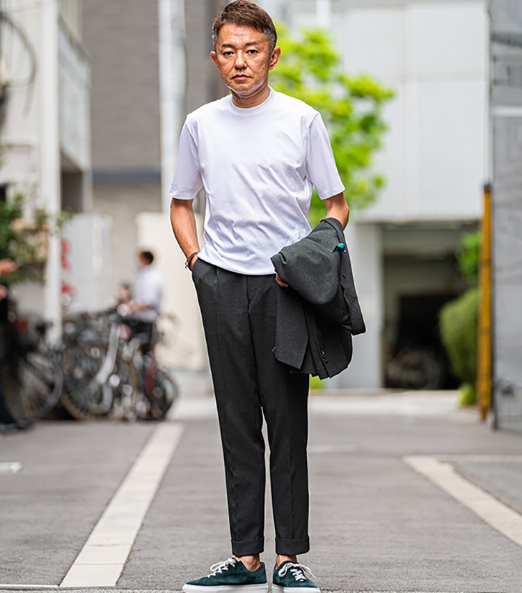 テーラーブランドでTシャツを仕立てる_上月 剛さん