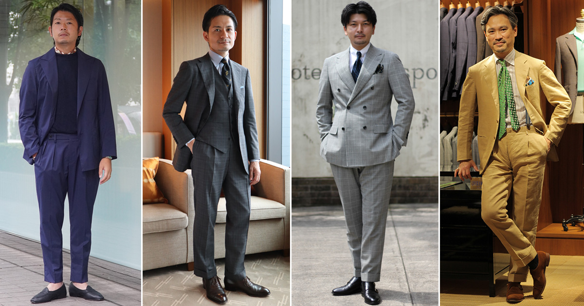 Suits You! of the month】今こそスーツを着こなす男がカッコいい