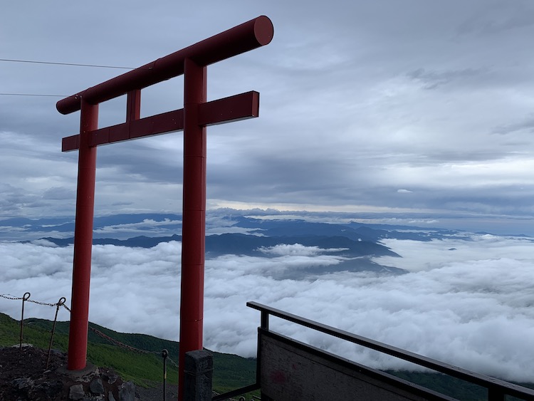 鳥居荘からの眺望