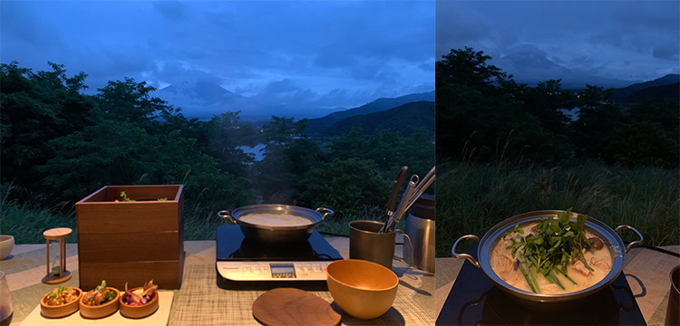 夕食