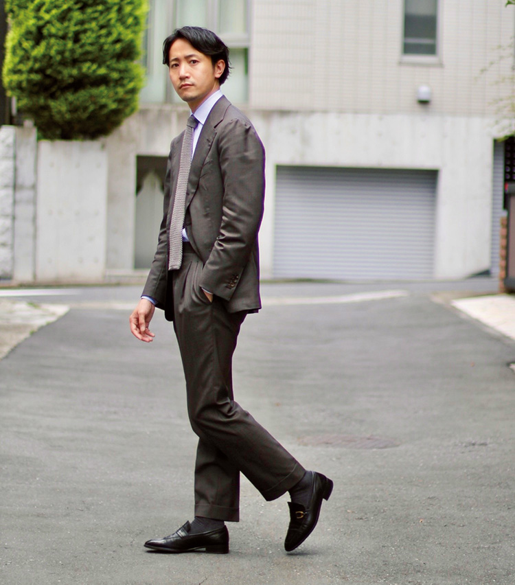 Suits You! of the month vol.3_森岡和也さん、メゾンブランドのヴィンテージ靴で遊ぶ