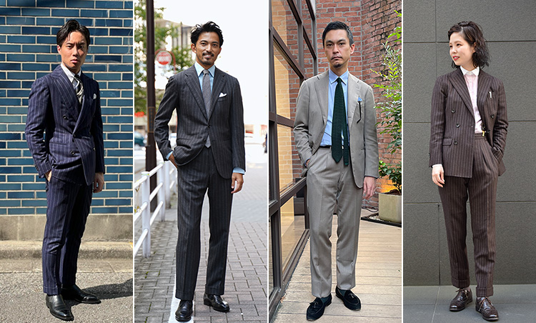 Suits You! of the month vol.5_4人のコーデ