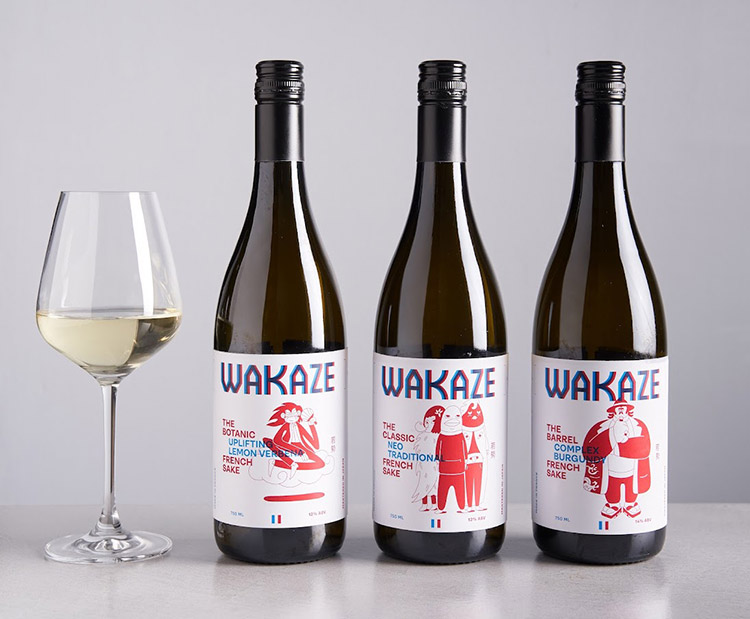 日本酒メーカー「WAKAZE」