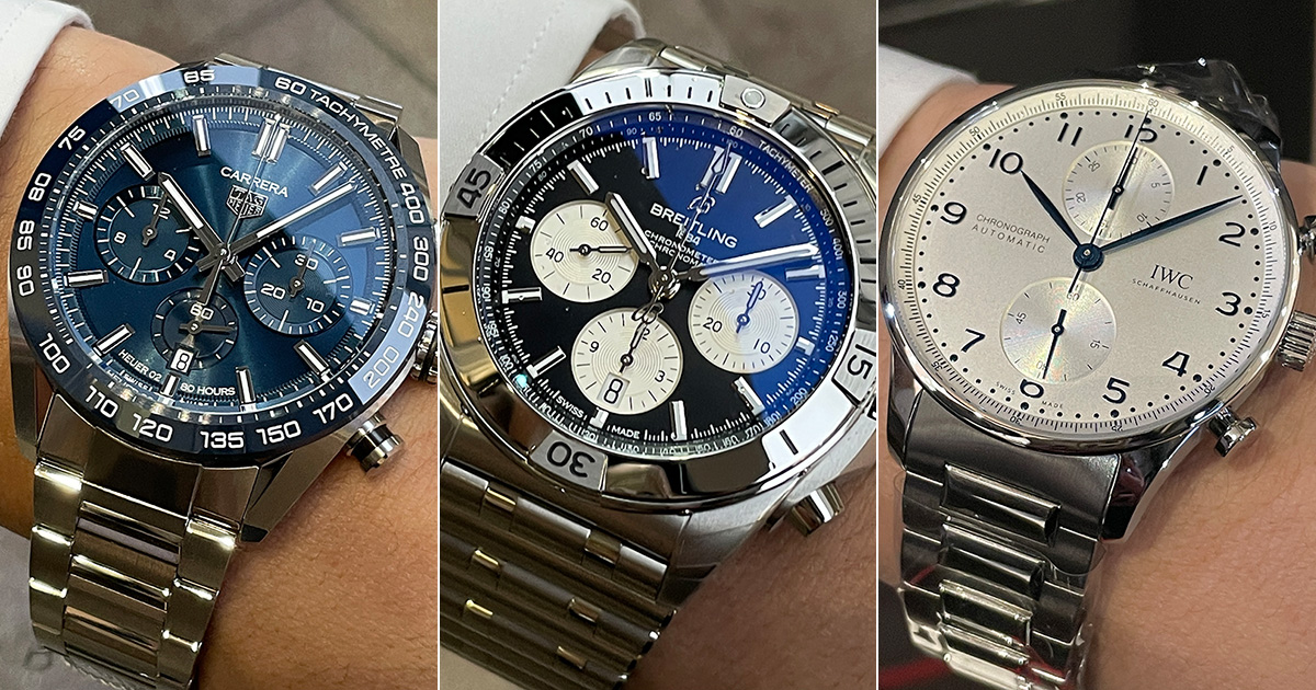 2021年に売れた時計といえばIWC、ブライトリング、タグ ホイヤー