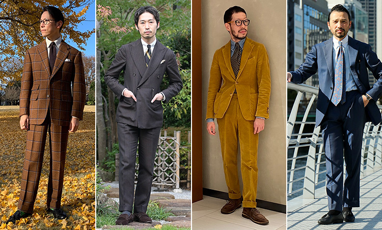 Suits You! of the month vol.6_4人のコーデ