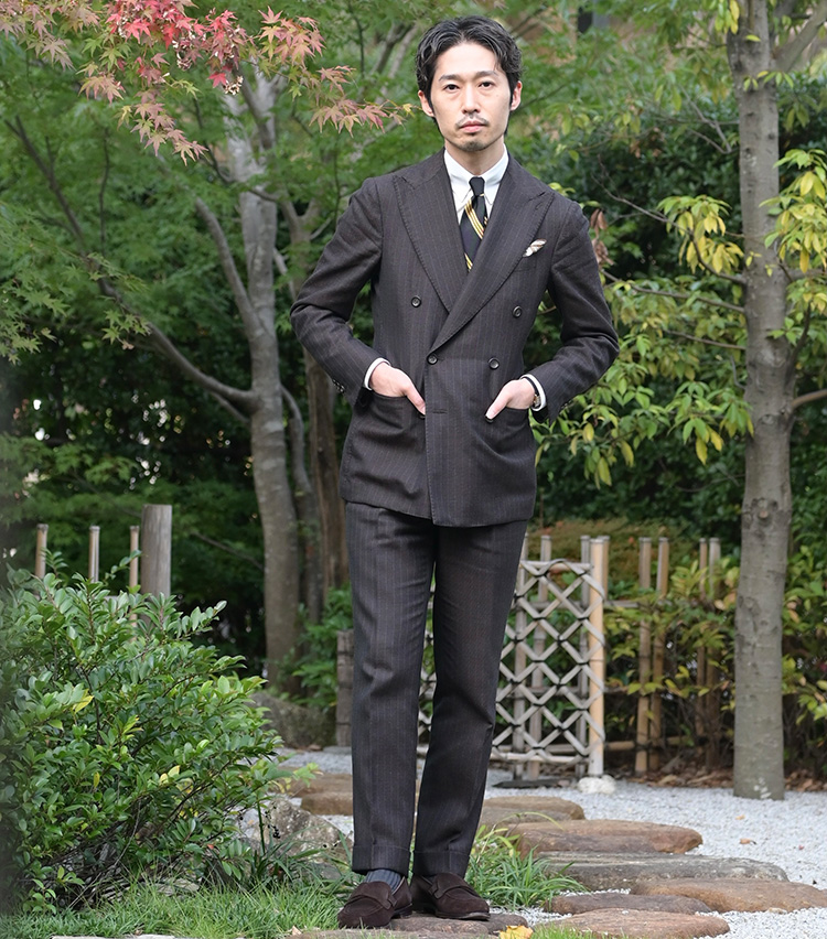 Suits You! of the month vol.6_村瀬太郎さん_ブリティッシュアメリカンの装い