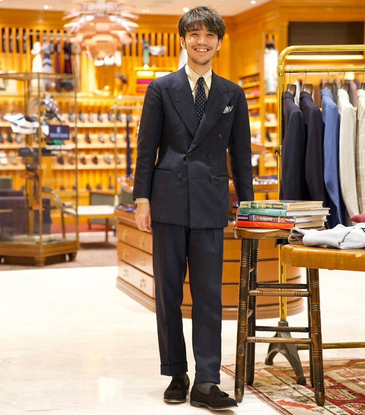 Suits You! of the month vol.8_梶 亮太さん_色数を絞った私的フレンチスタイル