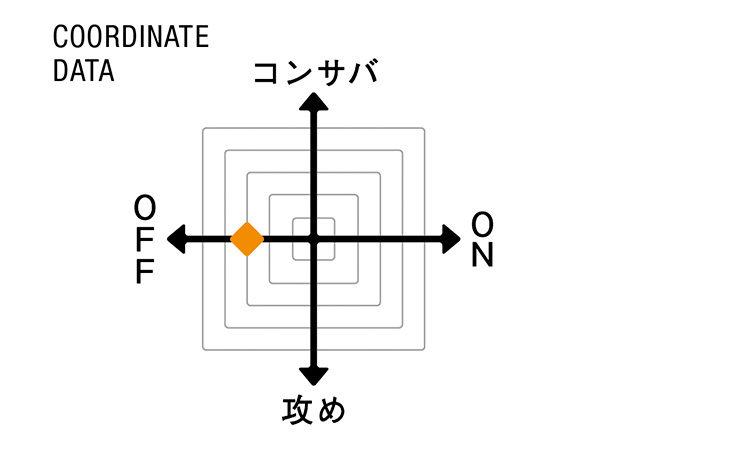 CASUAL  COORDINATE DATA