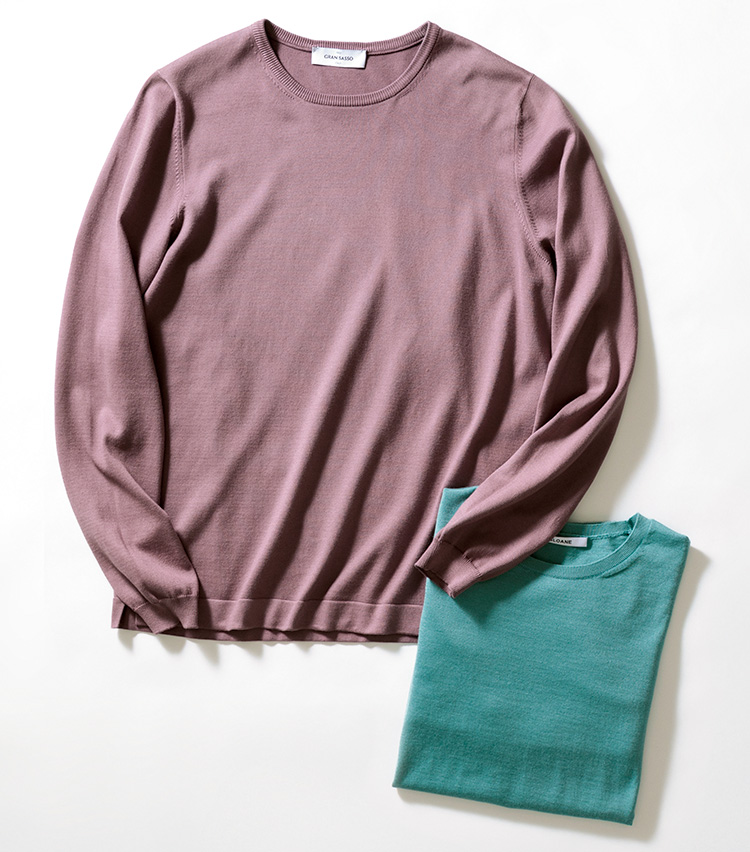 DUSTY PASTEL Knit　グランサッソ、スローン