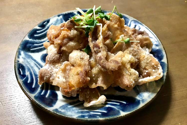 豚バラ肉の唐揚げ