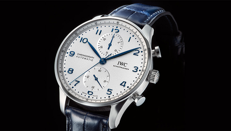 IWCの絶対的人気ナンバー1、お馴染みのこのクロノはカラバリ増殖中