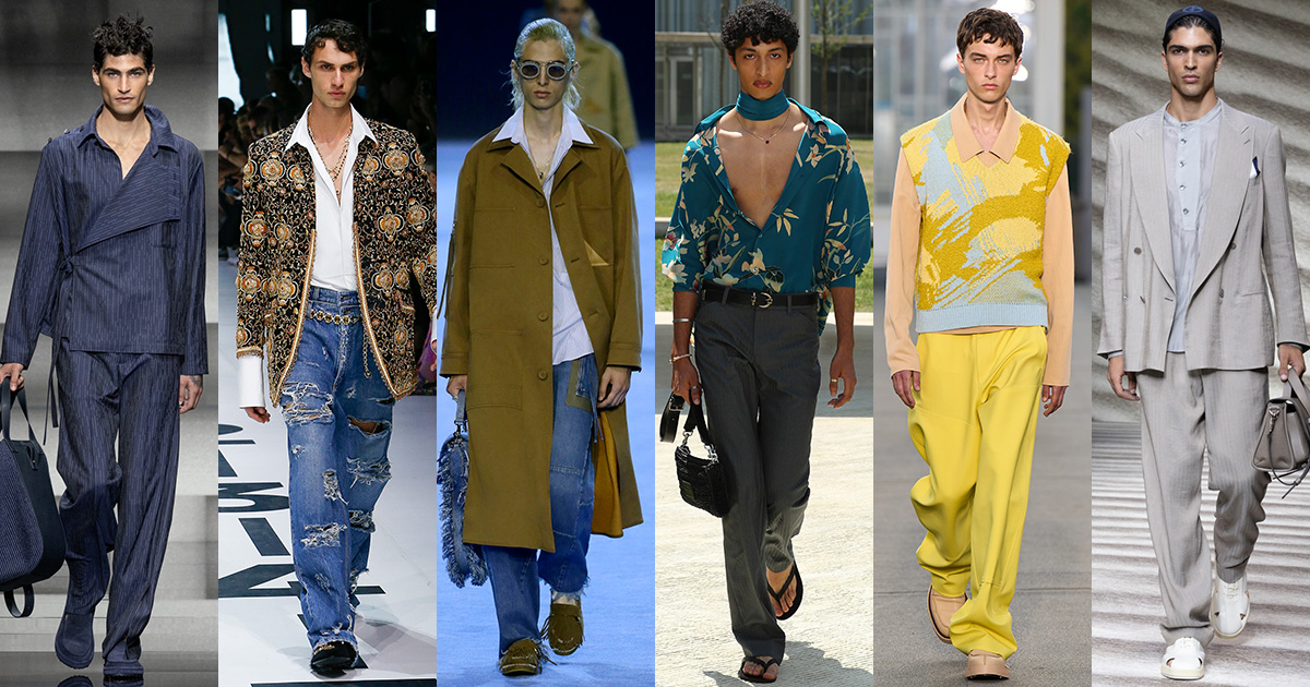 ファッションブランドマニア メゾンブランドに見る、2023春夏ランウェイの注目ルックは？ | MEN'S