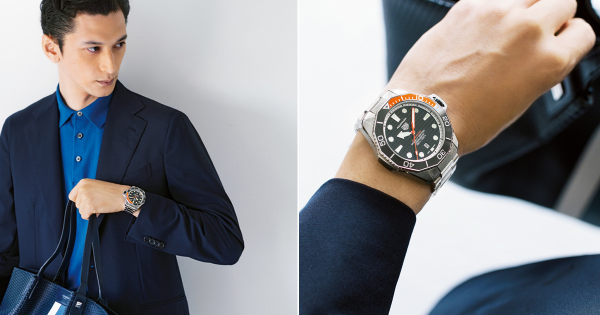TAG HEUER フォーミュラ　腕時計　ダイバーズスタイル c_watch_220701_businesswatch_o