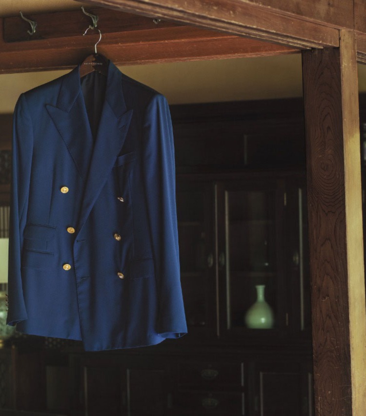 “Navy Blazer” ／ RALPH LAUREN PURPLE LABEL