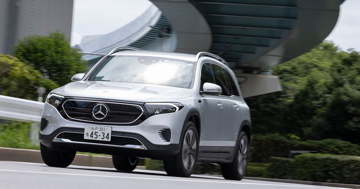 7人乗りのコンパクトsuv メルセデス ベンツの新たなev Eqb が多彩なライフスタイルに応える訳 Men S Ex Online