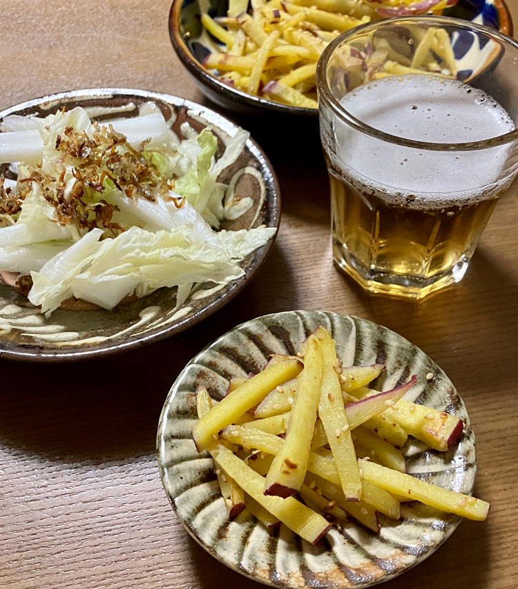 <p>7. クミンの風味がさつまいもの甘味によく合う。ビールがすすむこと間違いナシ！</p>
