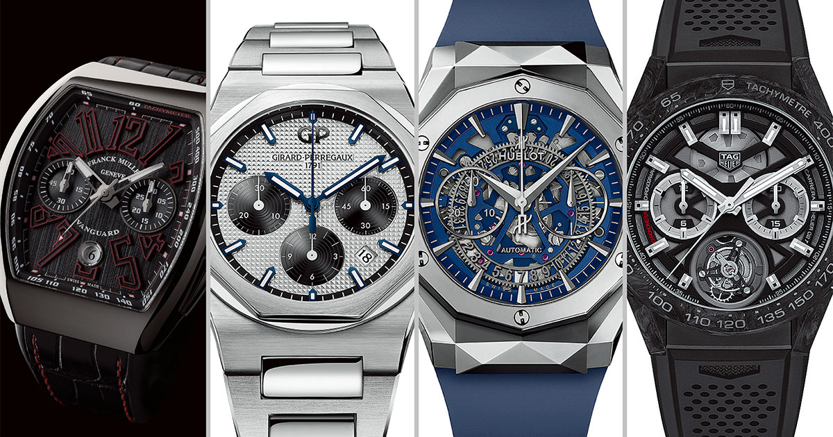 え、トゥールビヨン搭載モデルも!? 200万円台のハイスペッククロノ4選