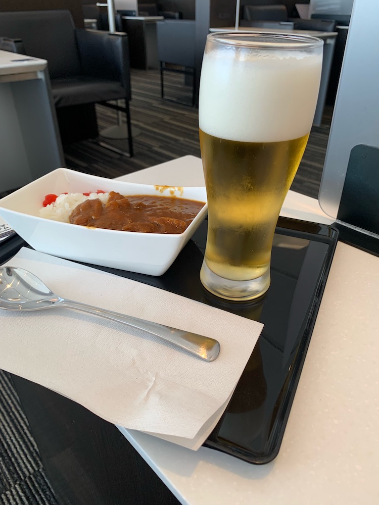 カレーとビール