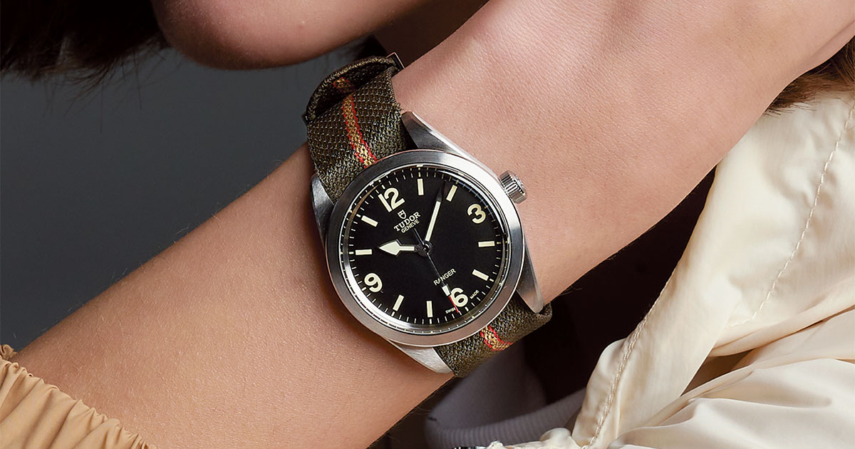 ジャンク　TUDOR RANGER 自動巻き腕時計 時計オタクが大歓喜したチューダー「レンジャー」2025年新作モデルを