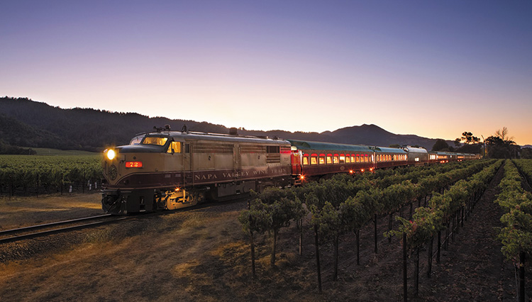 【NAPA旅】「ナパの車窓」からワイン三昧の電車旅！「NAPA VALLEY WINE TRAIN」