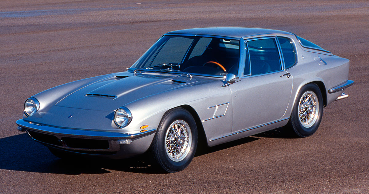 スタイリッシュな2シーターGT「マセラティ ミストラル」に施された“画 