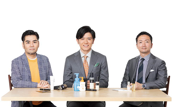 藤村 岳さん、青木源太さん、田上雅人さん
