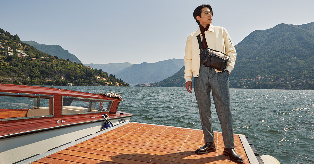 俳優・町田啓太 がイタリアで着る！「トッズの秋冬新作コレクション