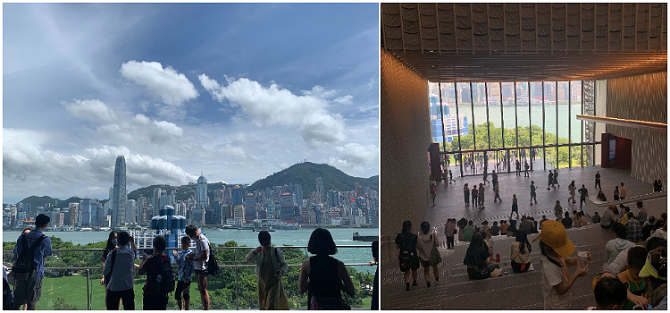 香港故宮からの景色