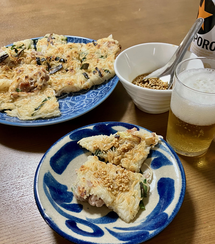 <p>10. タレをかけて召し上がれ。ビールがすすむ一品！</p>
