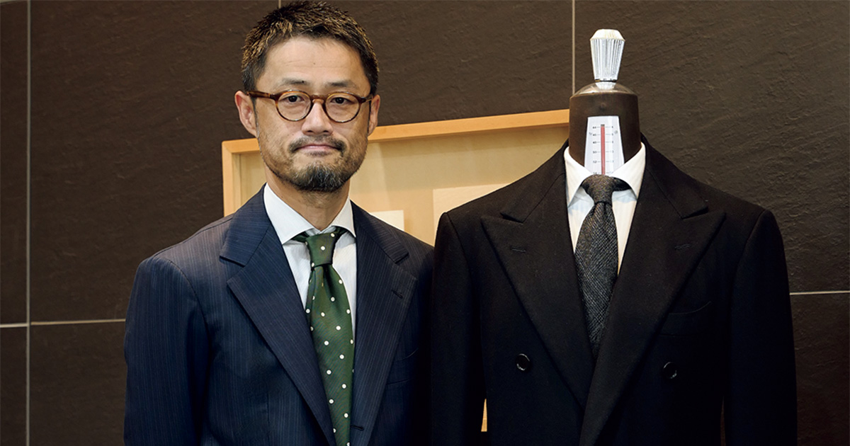 サルトリア チッチオの上木規至氏に聞くオーダーコートのギモン