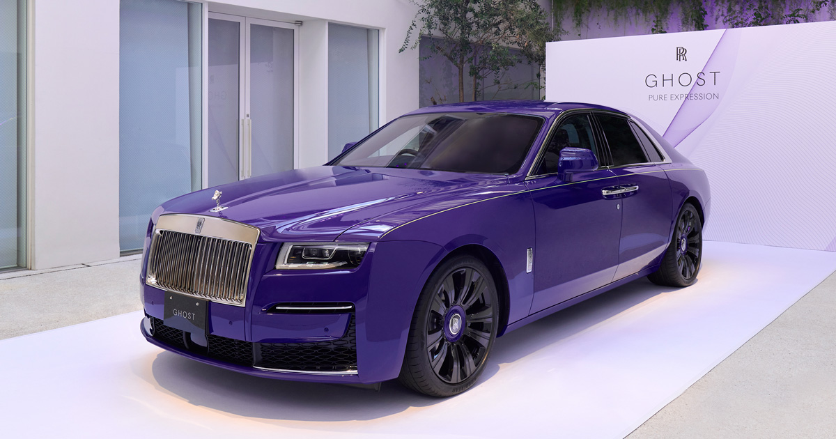 ロールス・ロイスがビスポークで仕立てた特別なゴーストを公開 MEN'S EX ONLINE
