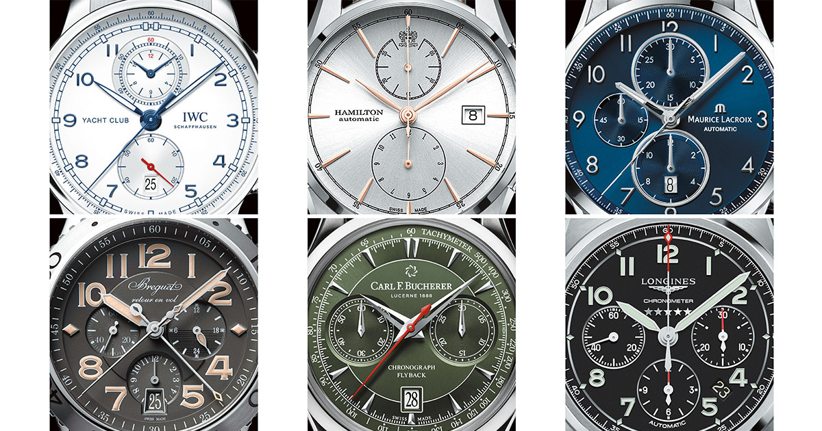 クロノグラフの表示スタイルのバリエーションを知っておこう | MEN'S